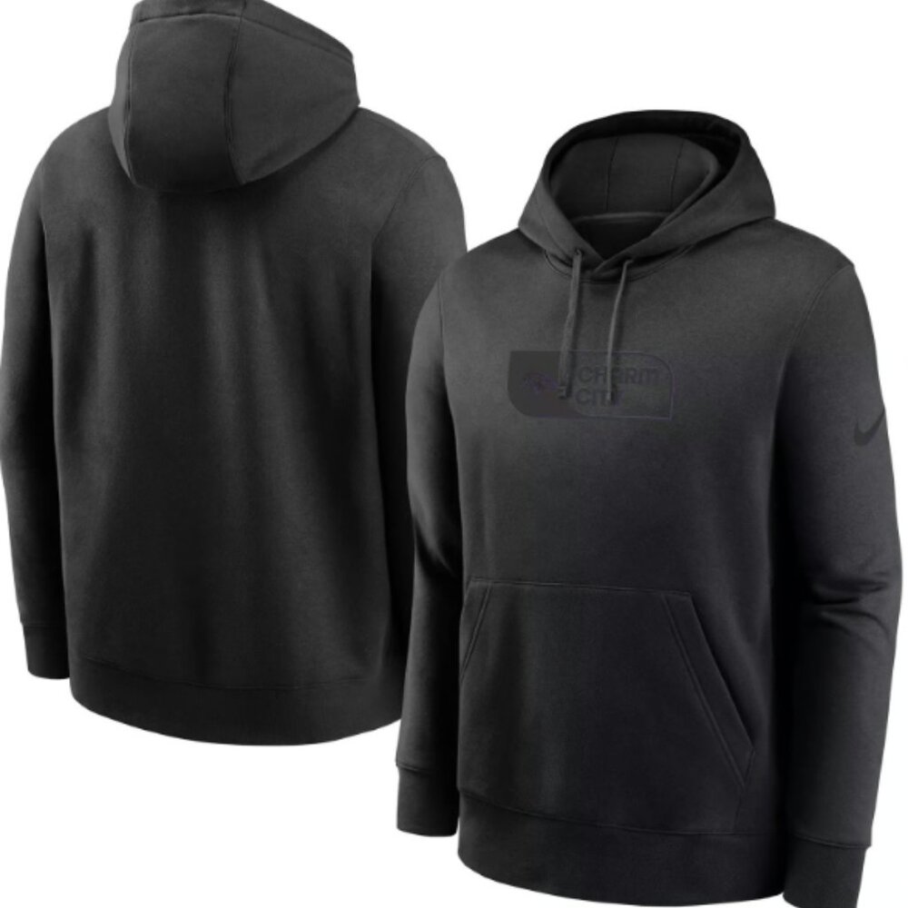 Nike Men's Baltimore Ravens Edge Black Club Hoodie